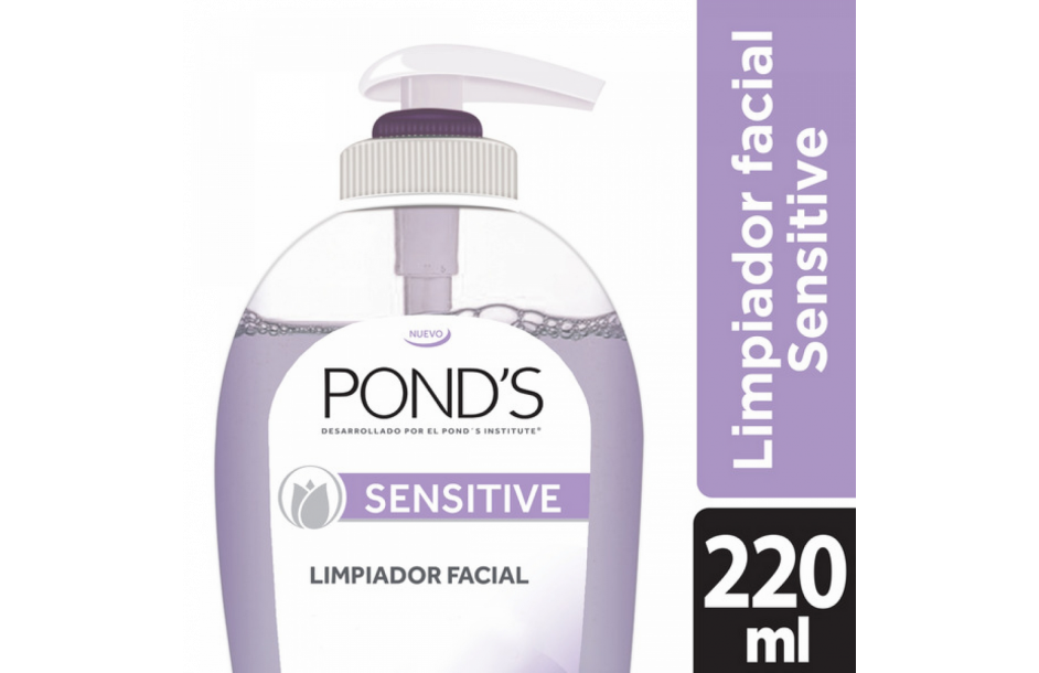 Pond's Limpiador Facial Sensitive 220 ml