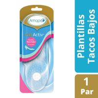 Plantillas Active Gel Tacos Bajos Amopé x2u (un par)