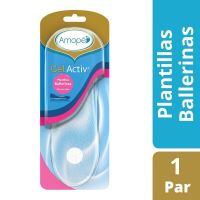 Plantillas Active Gel Ballerinas Amopé x2u (un par)