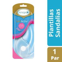 Plantillas Active Gel Sandalias Amopé x2u (un par)