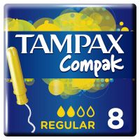 Tampones Compak Regular x 8 un