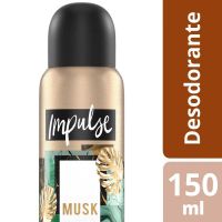 Desodorante Perfume aerosol Impulse Musk 150 Ml