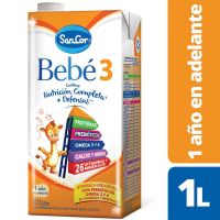 Leche Infantil Líquida SanCor Bebé Etapa 3, 1lt