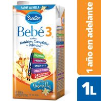 Leche Infantil Líquida SanCor Bebé Etapa 3+, 1lt