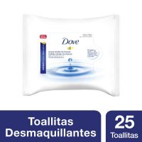 Toallitas Desmaquillantes Dove con Agua Micelar 25 unidades