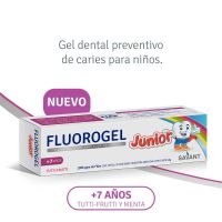 FLUOROGEL JUNIOR TUTTI FRUTTI - GEL DENTAL CON FLUOR - 60 Gr.