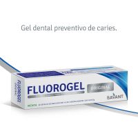 FLUOROGEL ORIGINAL MENTA - GEL DENTAL CON FLUOR - 60 Gr.