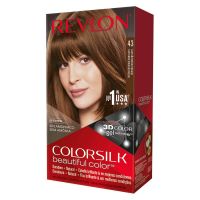 Kit Coloración ColorSilk 3D Castaño medio Dorado