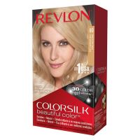 Kit Coloración ColorSilk 3D Rubio Claro Cenizo