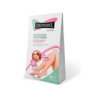 Bandas Depilatorias Corporal Piel Sensible x 12 un