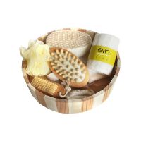Evo Spa Set Redondo Grande Madera