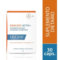 Ducray Anacaps Activ+ X 30 Capsulas