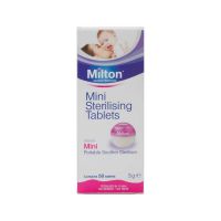 Mini tabletas esterilizantes Milton x 50 u