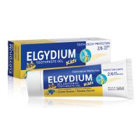 ELGYDIUM KIDS BANANA (2-6 años) pasta dentifrica x 50 ML