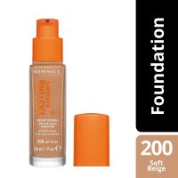 Rimmel Base de maquillaje Lasting Radiance - 200: Soft Beige