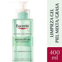 Eucerin Dermopure Oil Control Gel Limpiador 400ml