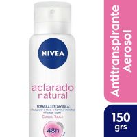 Desodorante en Aerosol Aclarante Natural x 150 ml