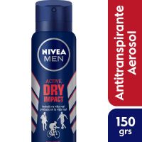 Desodorante en Aerosol Men Dry Impact Plus x 150 ml