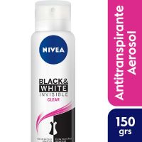 Desodorante en Aerosol Invisible B&W Clear x 150 ml