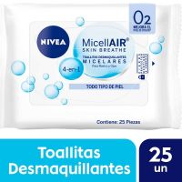 Toallitas Desmaquillantes Micelar 4en1 x 25 un