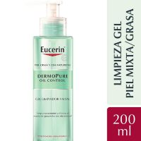 Eucerin Dermopure Oil Control Gel Limpiador 200ml