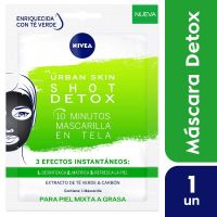 Máscara Facial Nivea Urban Skin Shot Detox x 1 unidad