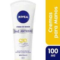 NIVEA MANOS 3EN1 ANTIEDAD Q10 100 ML CRE