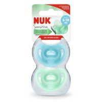 Chupete NUK Sensitive 6-18M x 2 u Nene