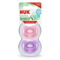 Chupete NUK Sensitive 6-18M x 2 u Nena