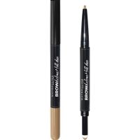 Delineador de cejas Maybelline Brow Define & Fill Duo Deep Brown x 110mg