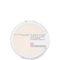 Base en Polvo Compacto de Maquillaje Maybelline Super Stay 24hs Full Coverage Fair Porcelain