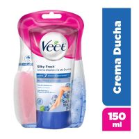 Veet Crema Depilatoria de Ducha Piel Sensible, Envase 150 ml