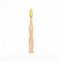 Cepillo Meraki Kids de Bambu Amarillo