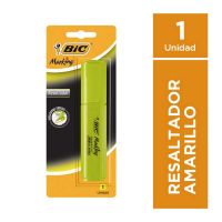 Resaltador BIC Marking Brite Liner Text amarillo 1 un