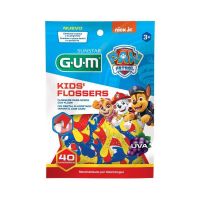 GUM Paw Patrol Kids Flossers x 40 unidades