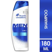 Shampoo Head & Shoulders 3en1 para Hombres 180 ml