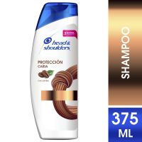 Shampoo Head & Shoulders Protección Caída Con Cafeína 375 ml