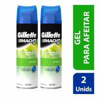 Gel de Afeitar Mach3 Sensitive 400 ml Pack x 2 un