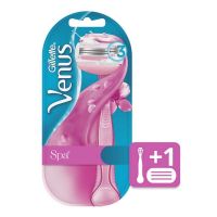 Gillette Venus Spa Máquina Para Afeitar Recargable + 1 Cartucho Para Afeitar 1 Kit