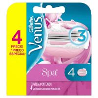 Gillette Venus Spa Cartuchos Para Afeitar 4 Unidades