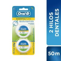 Hilos Dentales Oral-B Essential Floss 25m 2 Unidades