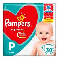 Pañales Supersec P x 30 un