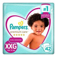 Pañales Premium Care XXG x 42 un
