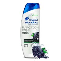 Head & Shoulders Purificación Capilar Carbón Activado Shampoo 375ml