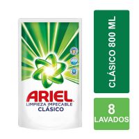 Jabón Líquido Ariel Clásico Limpieza Impecable 800 ml