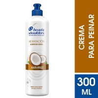 Crema Para Peinar Head & Shoulders Hidratación Aceite De Coco 300ml