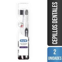 Cepillos Dentales Oral-B Whitening Therapy Purification Suave 2 Unidades