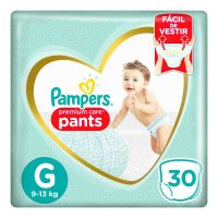 Pañales Pampers Pants Premium Care G 30 Unidades