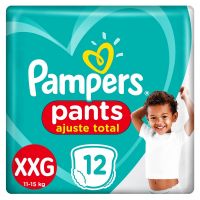 Pañales Pampers Pants Ajuste Total XXG 12 Unidades