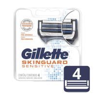 Cartuchos Para Afeitar Gillette Skinguard Sensitive 4 Unidades